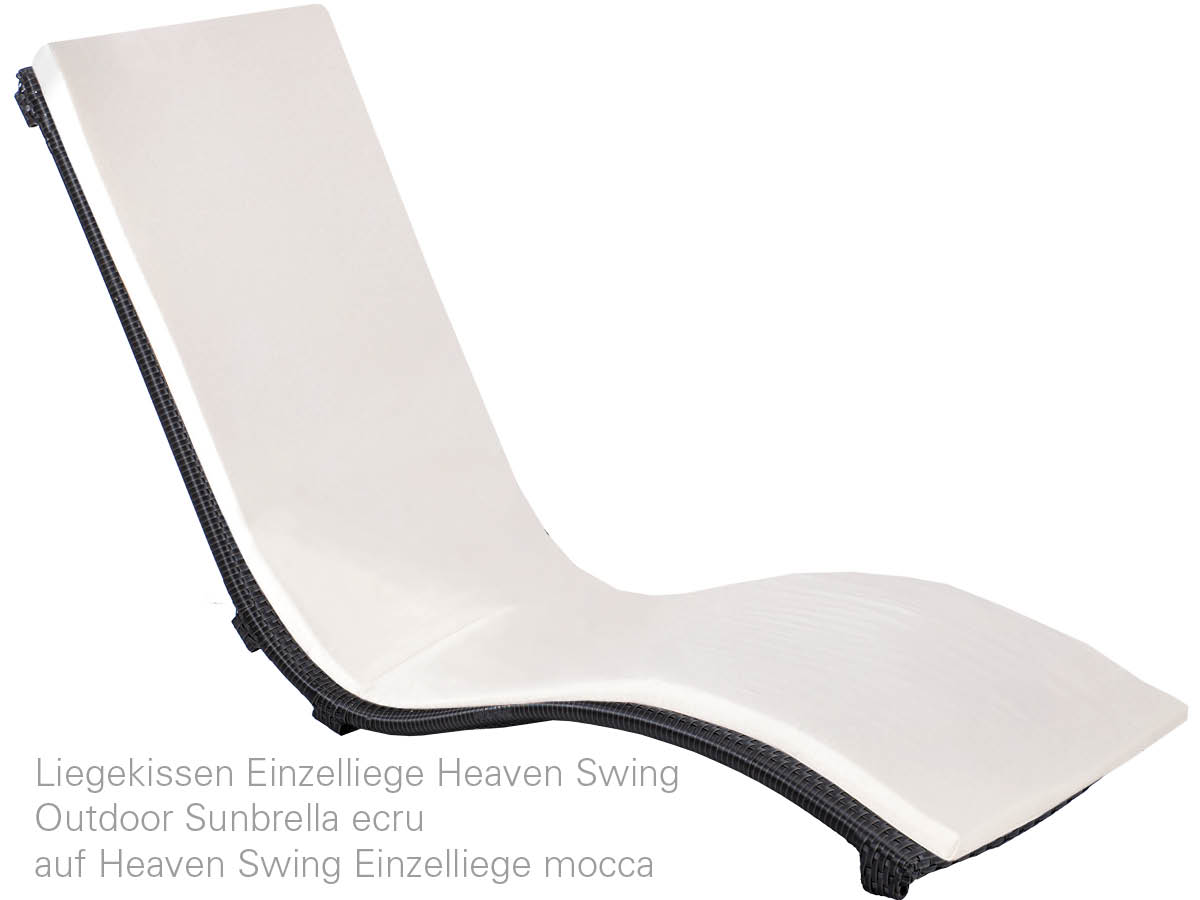 68.00.0163 Одноместный шезлонг Heaven Swing Mocca Mbm  - Вид №4