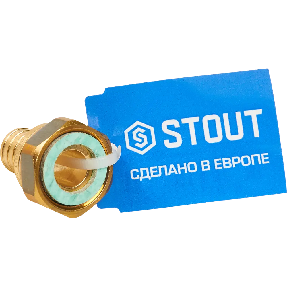 Переходник STOUT 3/4"x20 мм для систем водоснабжения и отопления 82197835 STLM-0021725 - Вид №2