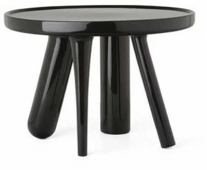 moooi Низкий круглый журнальный столик из стекловолокна Elements