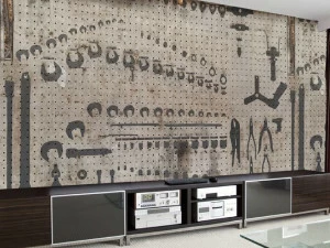 GLAMORA Виниловые обои Wall script