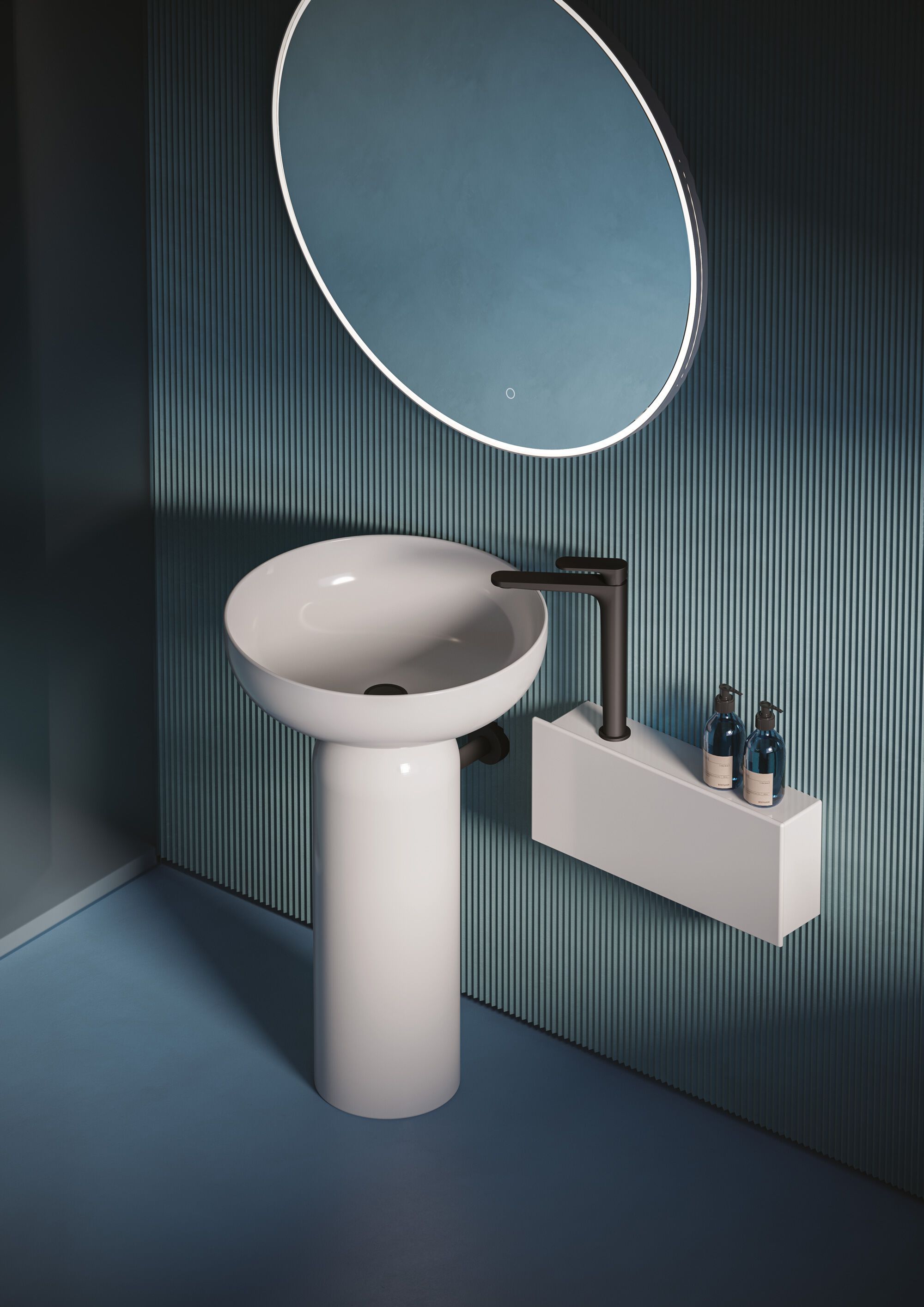 Керамическая полка для ванной комнаты ArtCeram PASSEPARTOUT ARCH-00098224