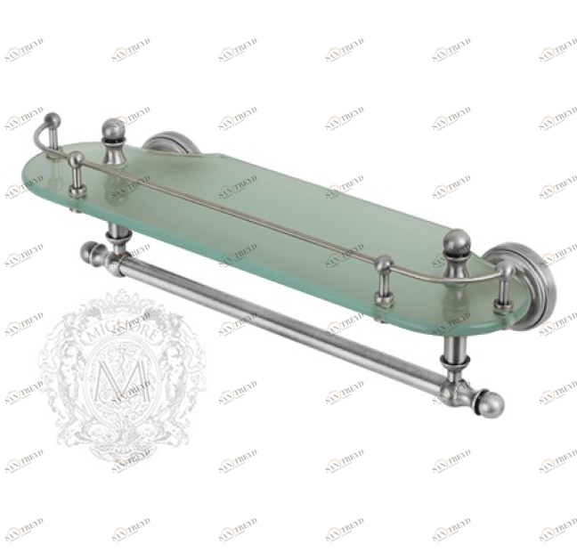 Полка MIGLIORE Mirella ML.MRL-M040.CR, хром 