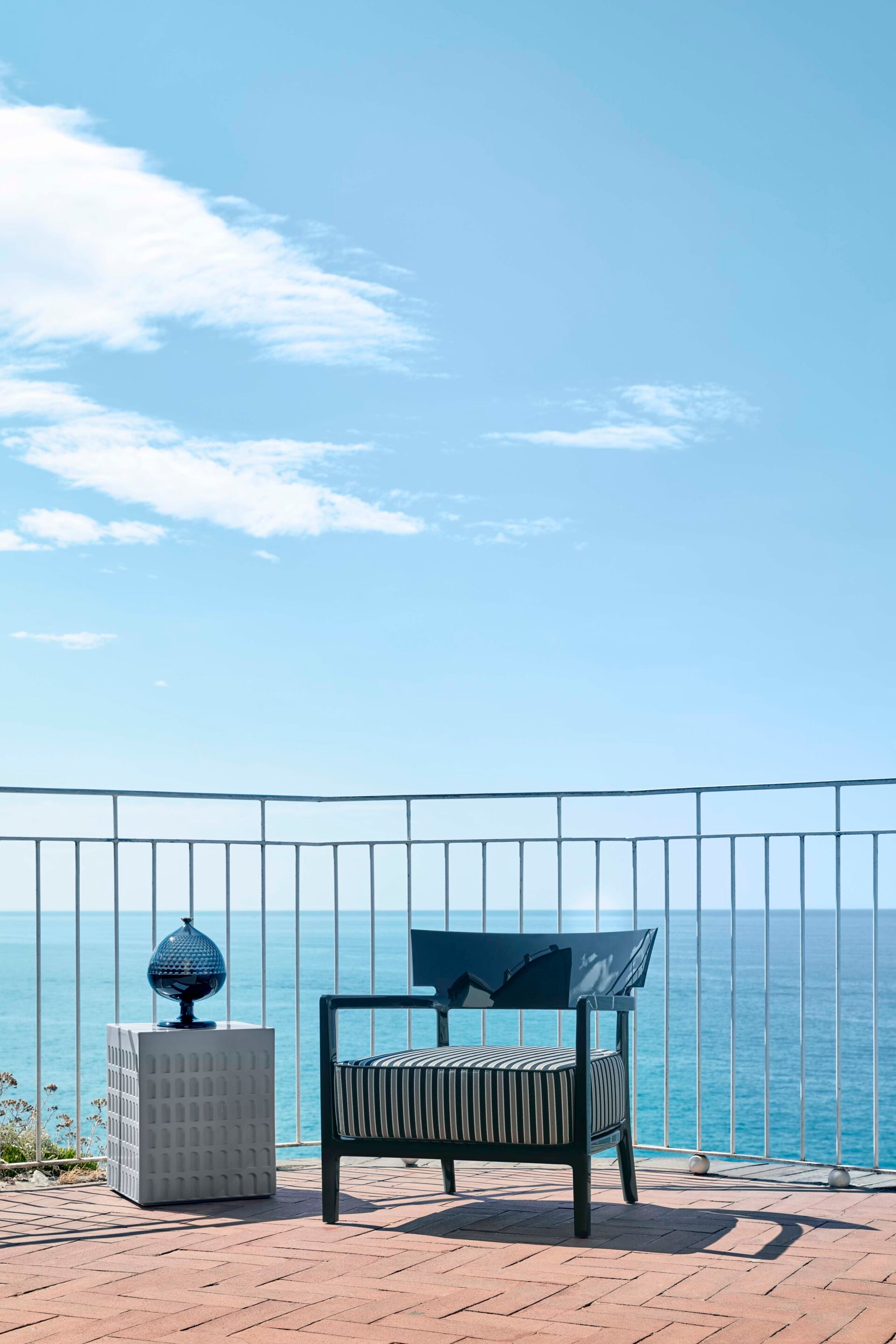 Съемное кресло из поликарбоната и ткани с подлокотниками Kartell CARA ARCH-00152115 - Вид №18