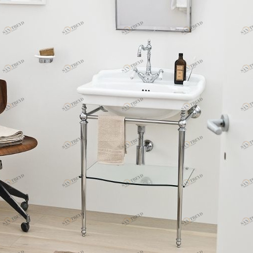 Консоль для раковины 68 см chromed metal HEA015 ArtCeram HERMITAGE Collections