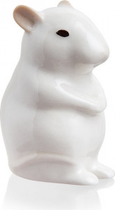 85134 Императорский фарфоровый завод Скульптура "Мышь-малютка №2" (альбинос) Фарфор твердый