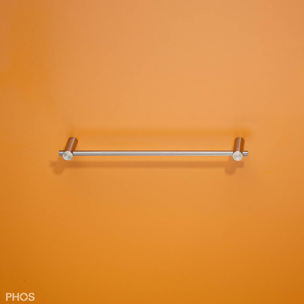 BG6-128 Ручка-дужка, сплошная, рукоятка ø6 мм, длина 12,8 см. PHOS  - Вид №1