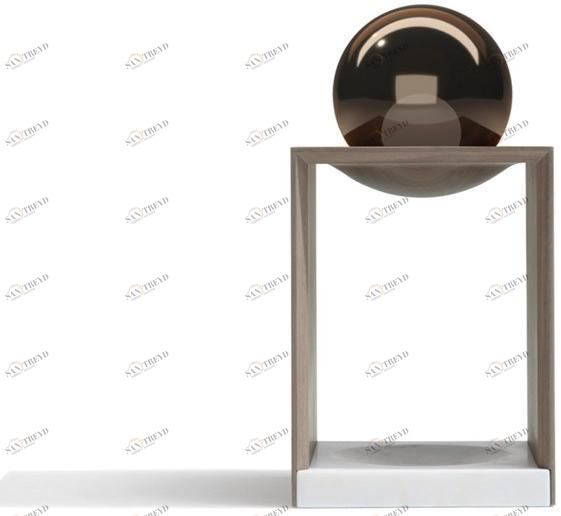 Giorgetti Деревянная настольная лампа непрямого света в современном стиле sun-id-1455527