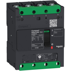 LV426174 Силовой автомат NSXm, 16кА, 4P, 50А Schneider Electric Compact