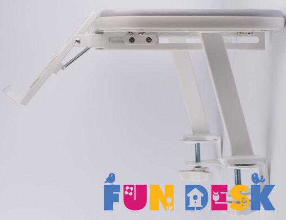 Полка для книг серая FunDesk Grey SS16 FUNDESK  00-3948516 Белый;серый Santreyd  - Вид №4