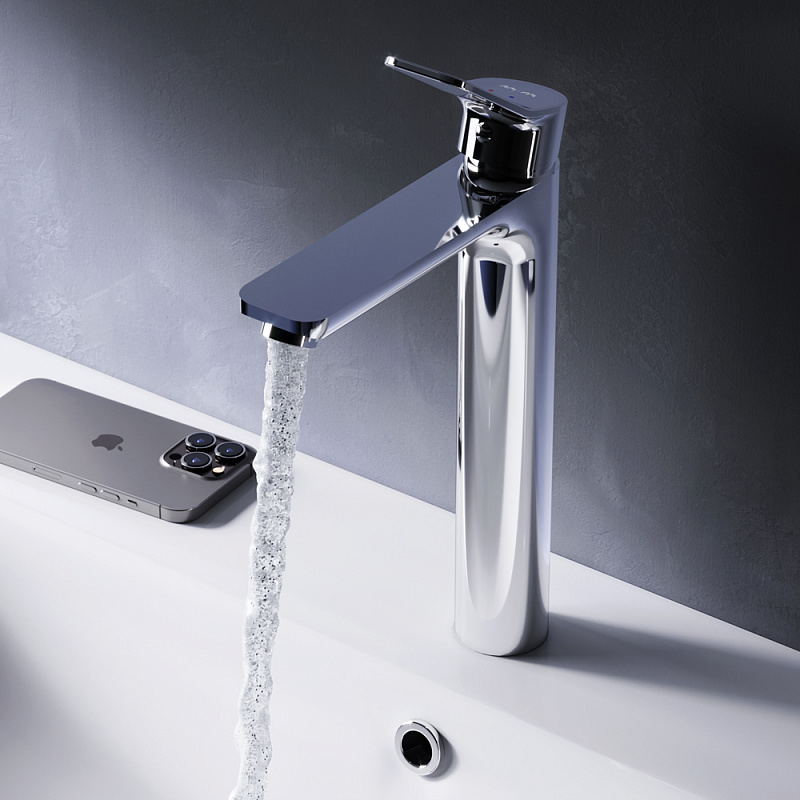 F85A92000 смеситель д/умывальника высокий хром шт. AM.PM X-Joy  - Вид №1