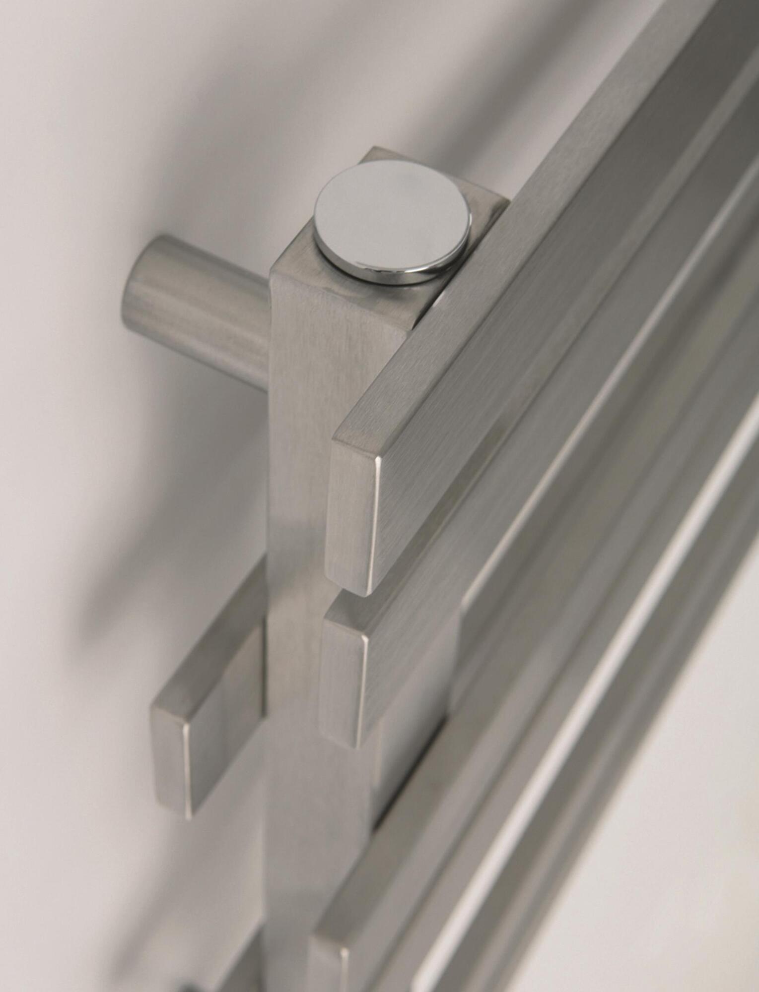 Полотенцесушитель Hammam BIANCA Stainless steel  комбинированный; электрический или водяной Сталь  - Вид №33