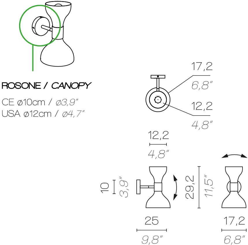 Contardi Регулируемый светодиодный настенный светильник Tata sun-id-1405195 - Вид №17