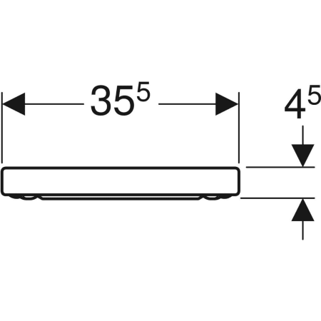 500.670.01.1 Сиденье для унитаза Geberit iCon Geberit  - Вид №3