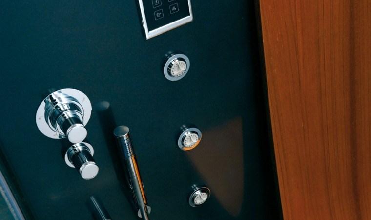 Jacuzzi® Многофункциональная прямоугольная душевая кабина с турецкой баней sun-id-1496529 - Вид №1