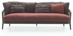 B&B Italia Outdoor 3-х местный тканевый садовый диван Erica '19