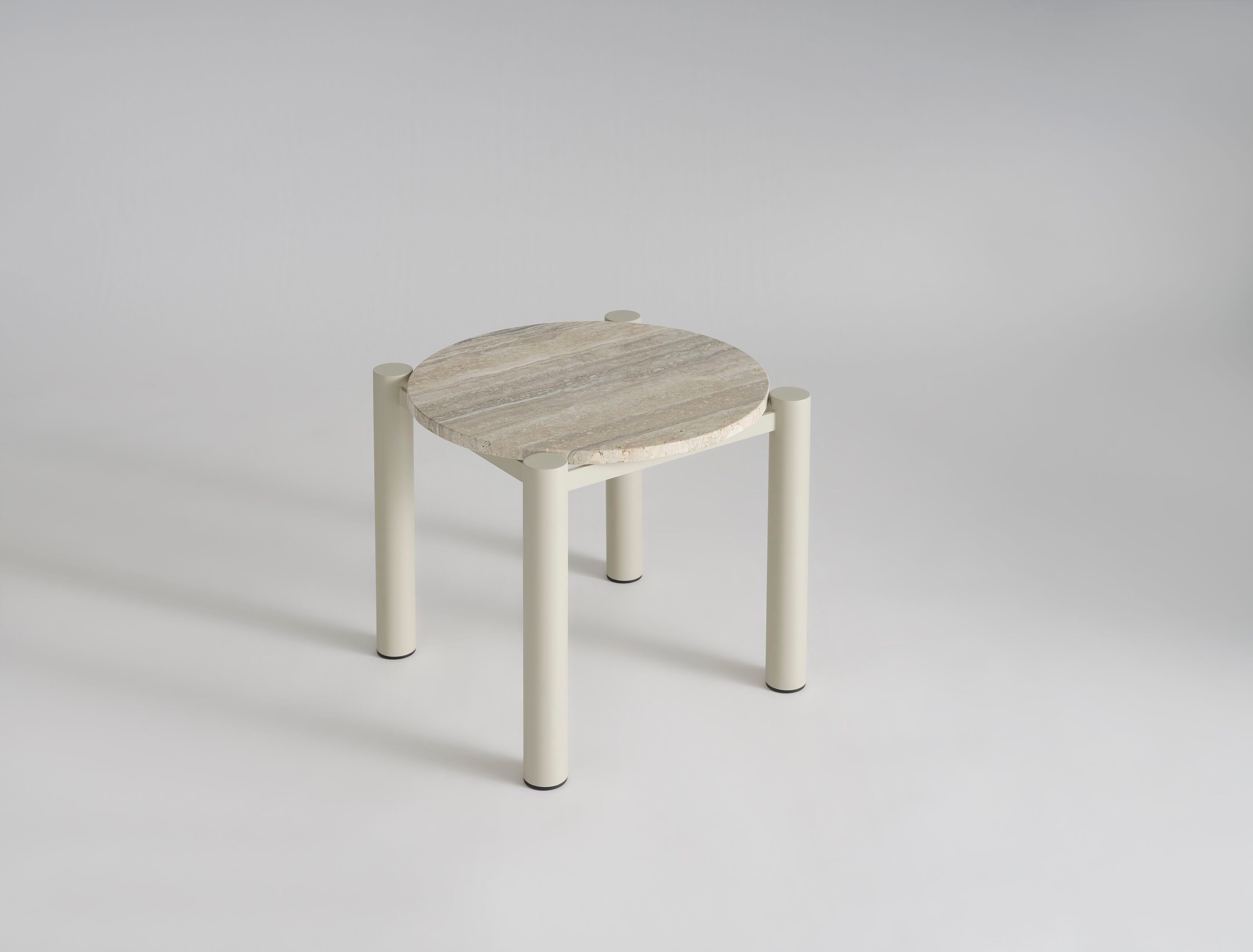 Круглый каменный журнальный столик Phase Design Fryman ARCH-00123451 - Вид №2