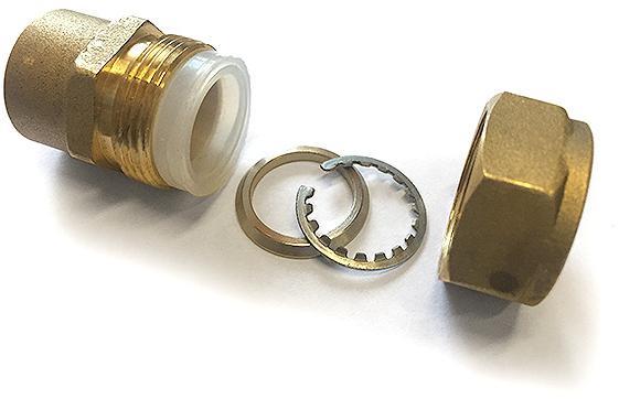 Комплект металлических стопорных колец 3/4, под фитинги Flexible hose Россия kmk3/4 - Вид №1