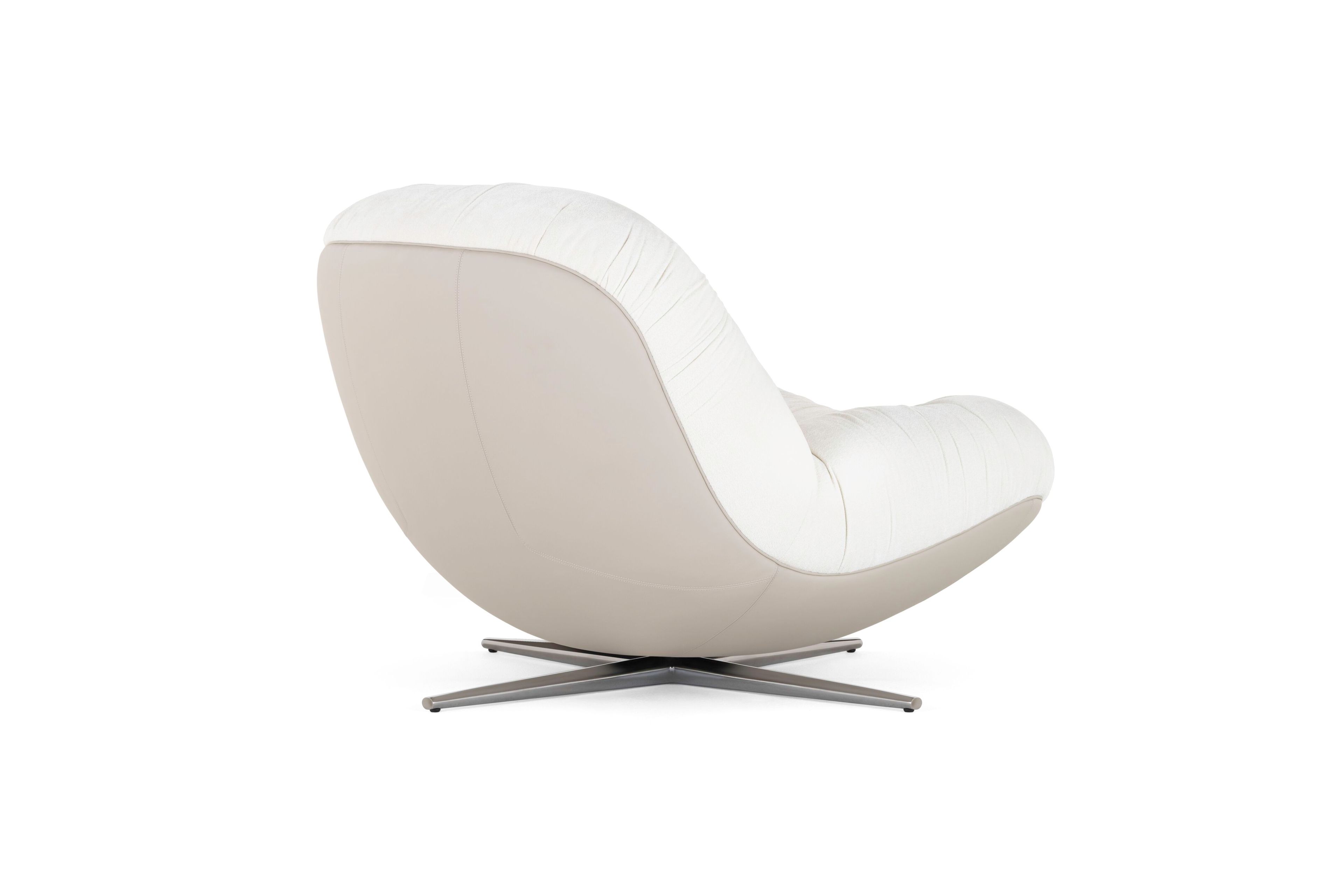 Вращающееся кресло из ткани и кожи Visionnaire AURA ARCH-00110208 - Вид №6