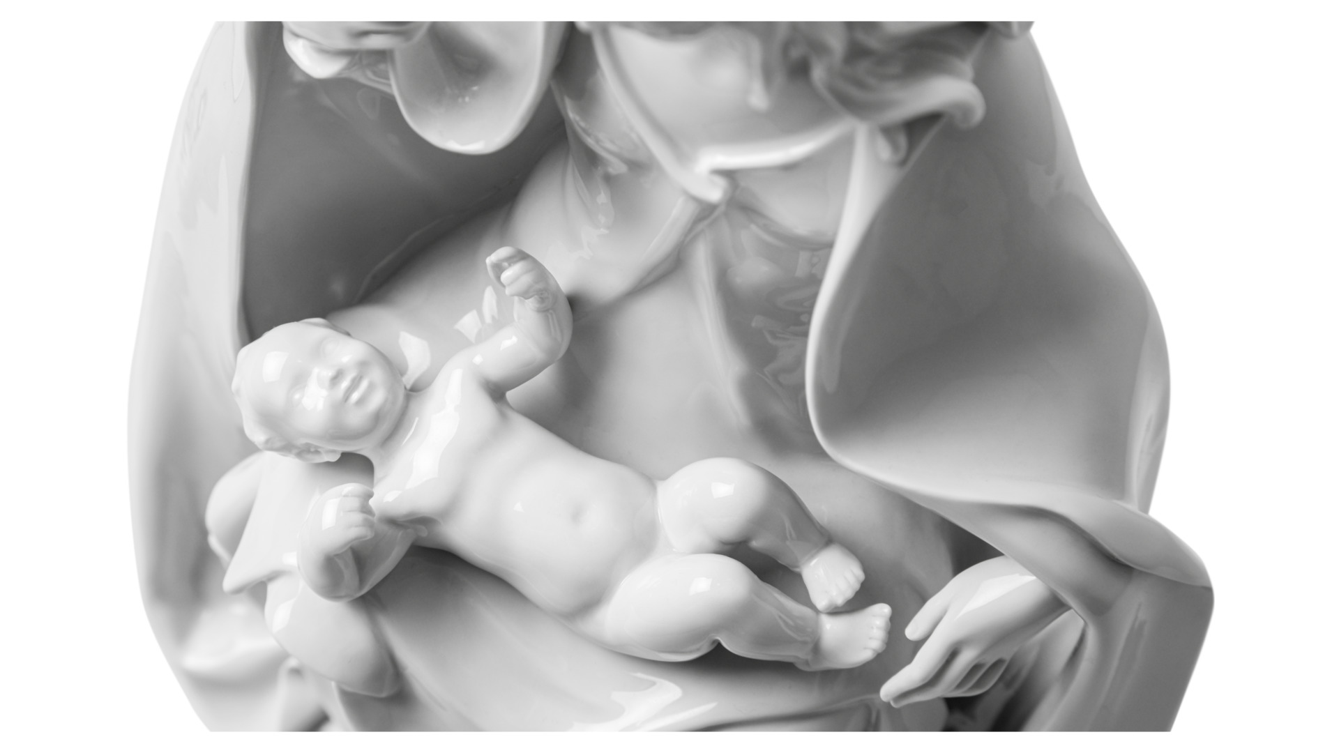 10629878 Meissen Фигурка "Мадонна с младенцем" Фарфор  - Вид №1