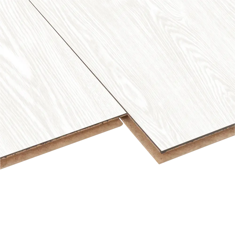 Ламинат Дуб Снежный 33 класс толщина 12 мм с фаской 1.48 м² KRONOSTEP STLM-2126116 - Вид №4