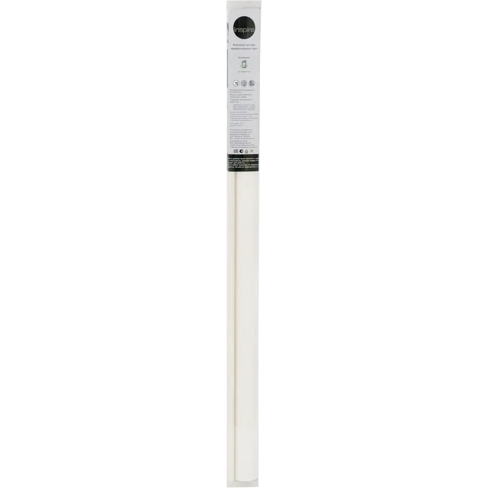 Штора рулонная Inspire Шантунг 70x160 см белая STLM-2147965 - Вид №5