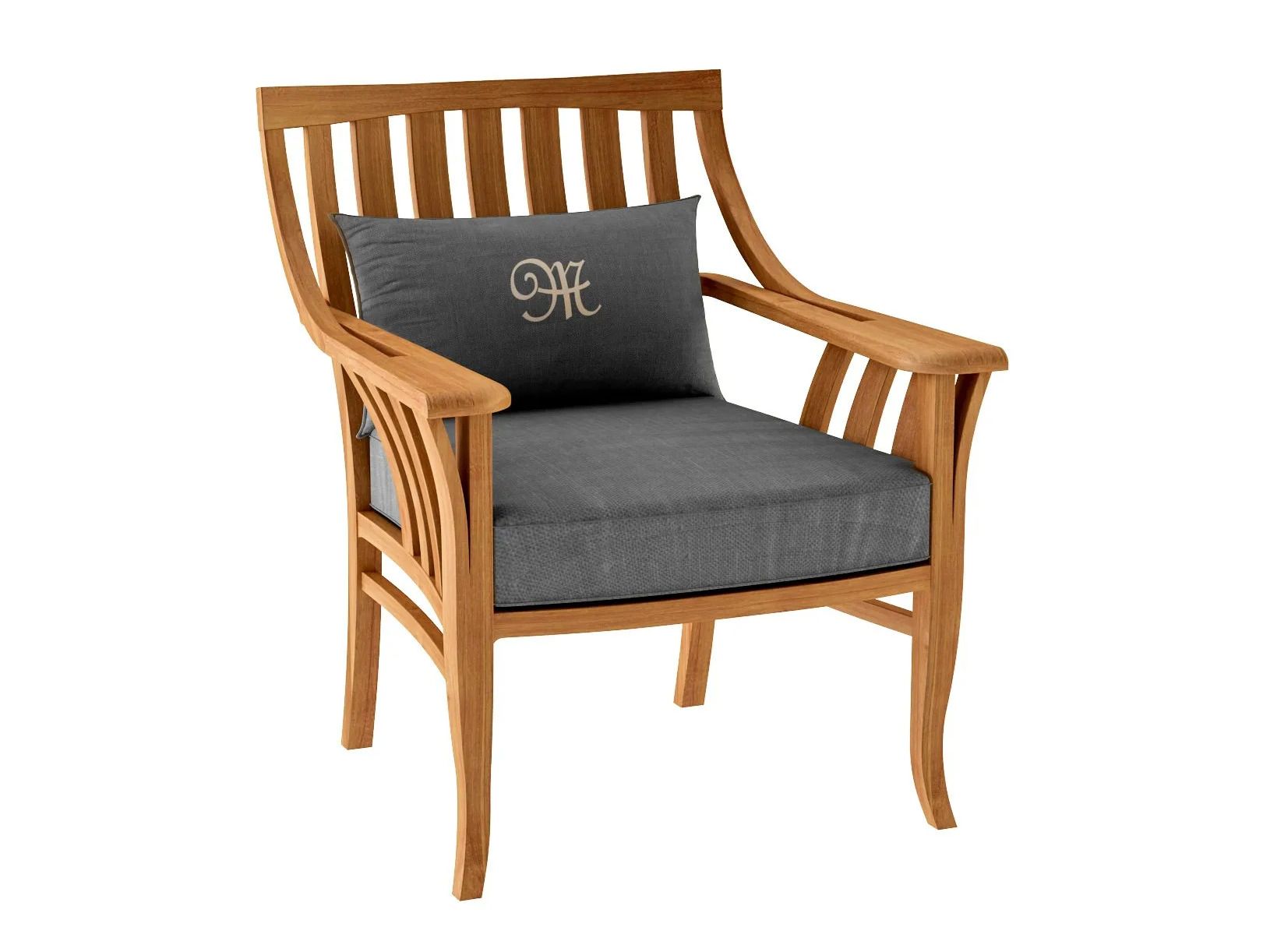 Садовое кресло из тикового дерева decò ASTELLO Tournesol ARCH-00133245