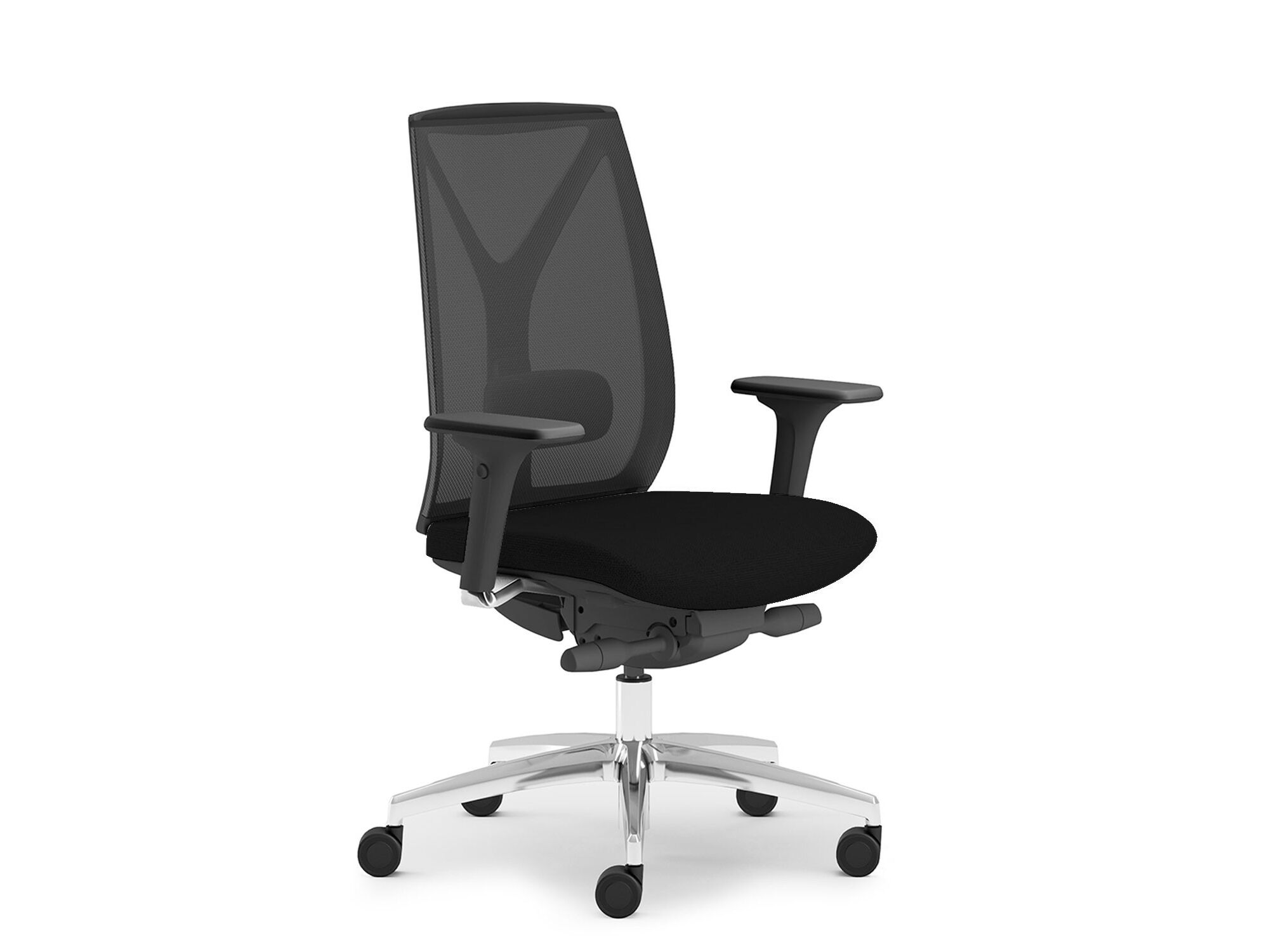 Поворотный операционный офисный стул с подлокотниками CUF Milano VELIA RETE ARCH-00038094 - Вид №1