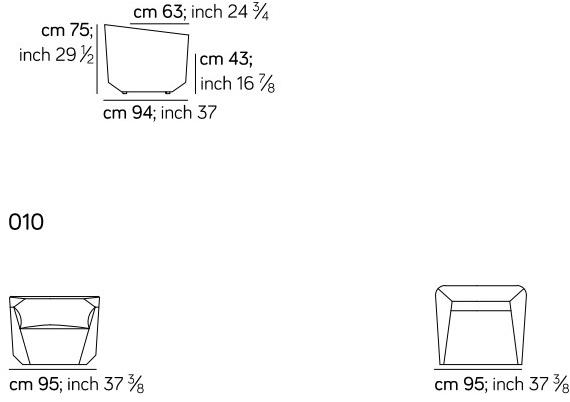 AMURA Кожаное кресло с подлокотниками Panis Am085.010 - Вид №6