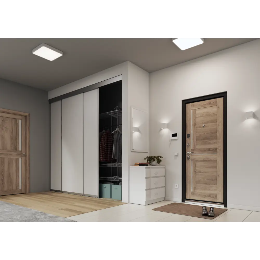 Обои флизелиновые Erismann Siena белые 1.06 м 6140-6 Emily STLM-2083686 - Вид №3