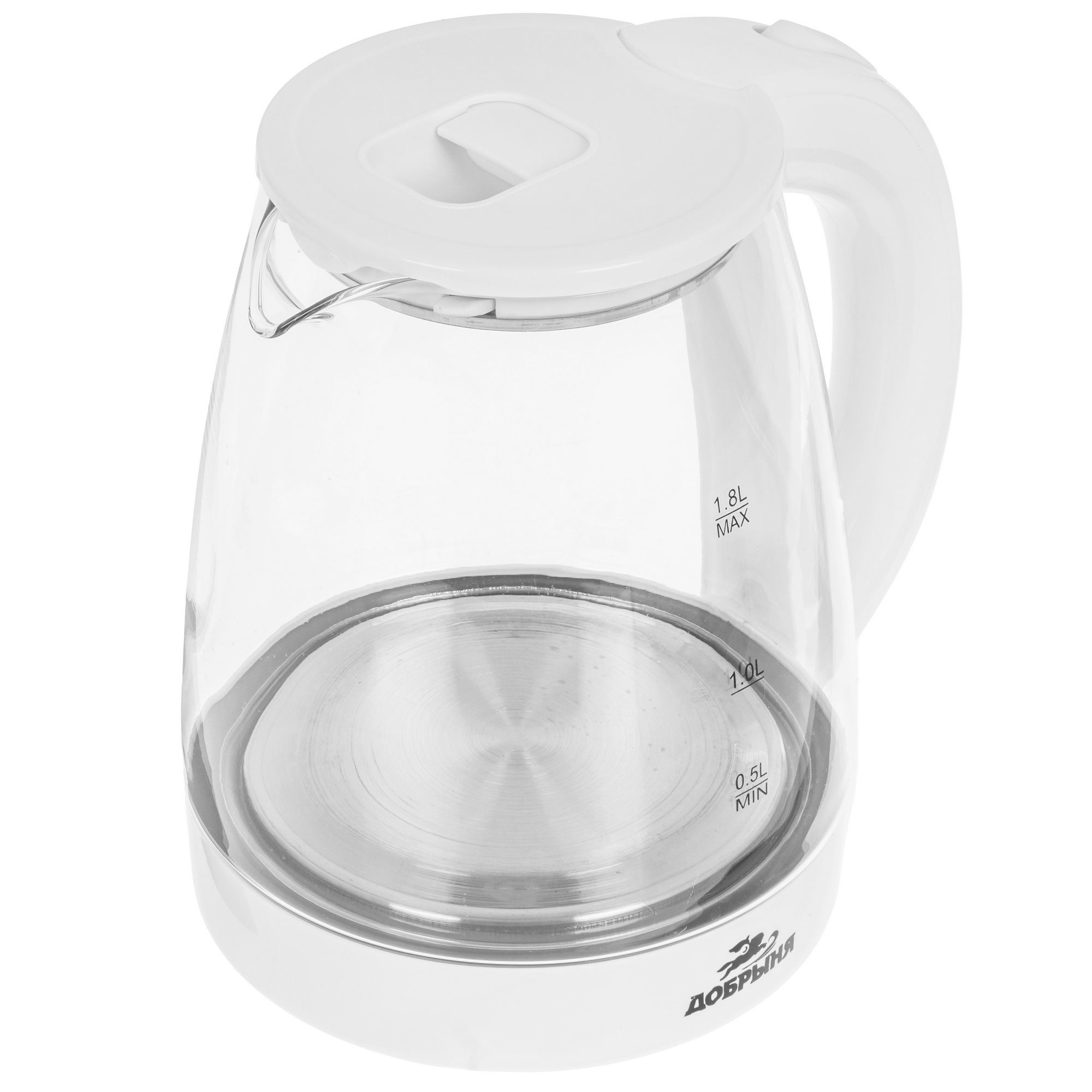 9213034 Электрочайник Добрыня DO-1254W белый STDN-0010999 - Вид №2