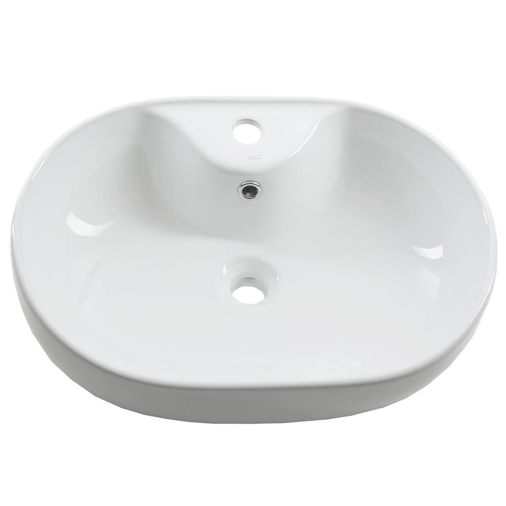 Накладная раковина melana mln-7734 7734-805 - Вид №5