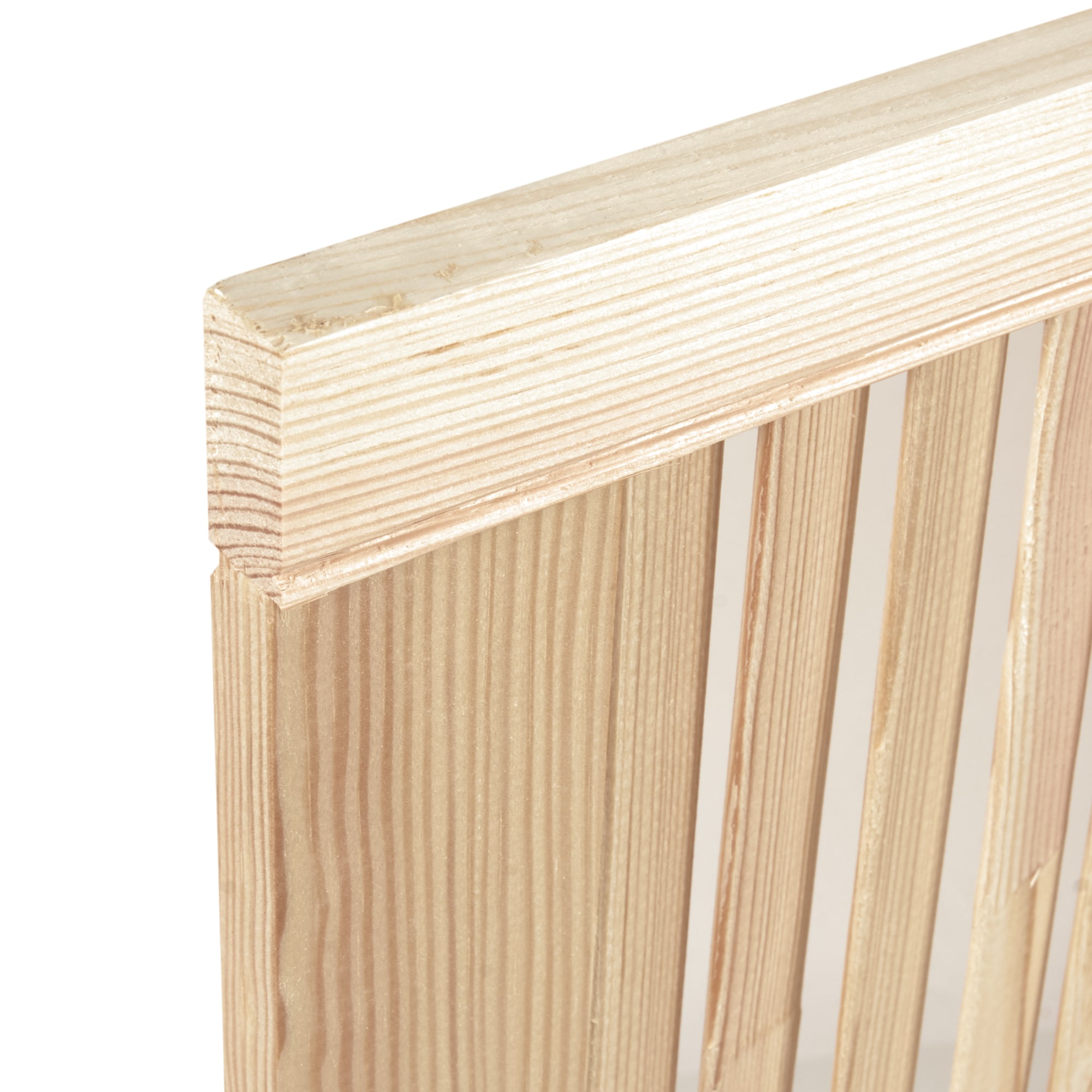 15312154 Дверка жалюзийная 1205х594х20 мм хвоя сорт А Santreyd  - Вид №2