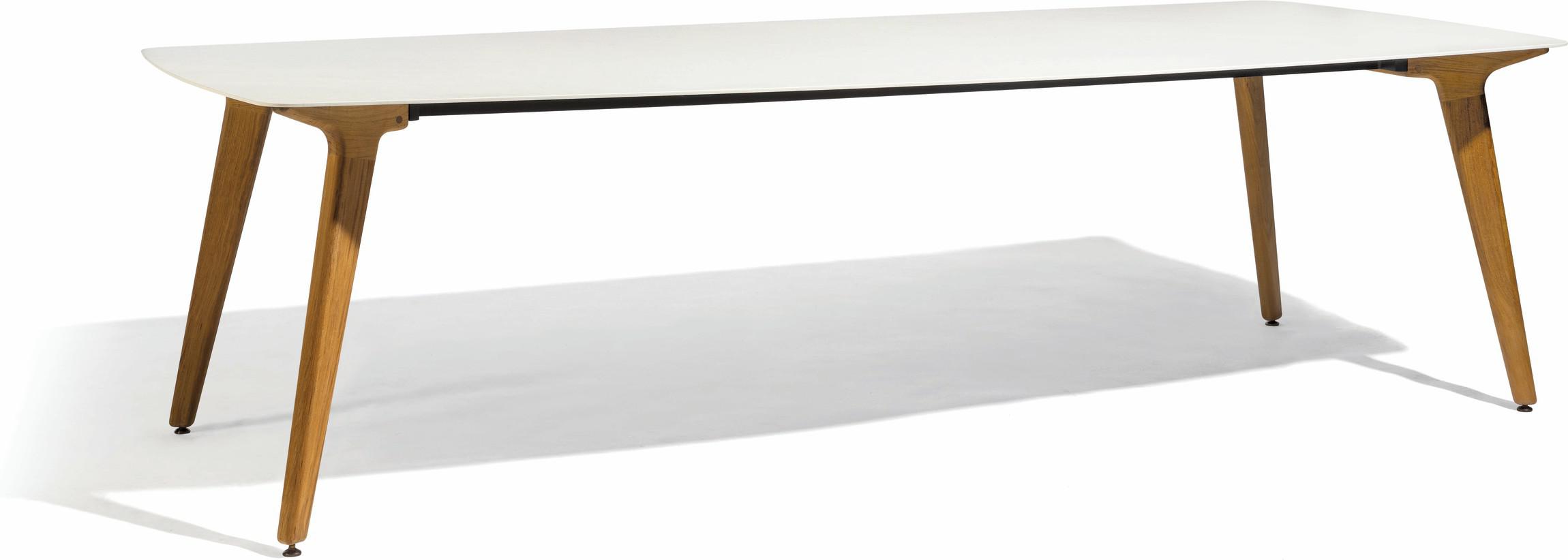 MNST968 Обеденный стол teak 264см x 118см Manutti Torsa