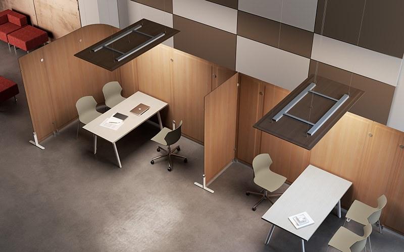 MASCAGNI Подвесная акустическая панель из ткани со встроенной подсветкой Sound sun-id-1437368 - Вид №15