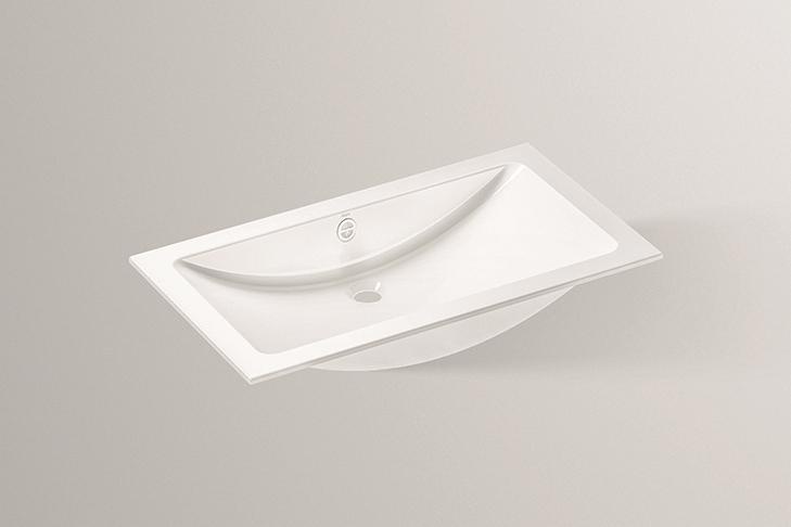 2203200000 Встраиваемая раковина, eb.r800, белая, proshield Alape серия R 