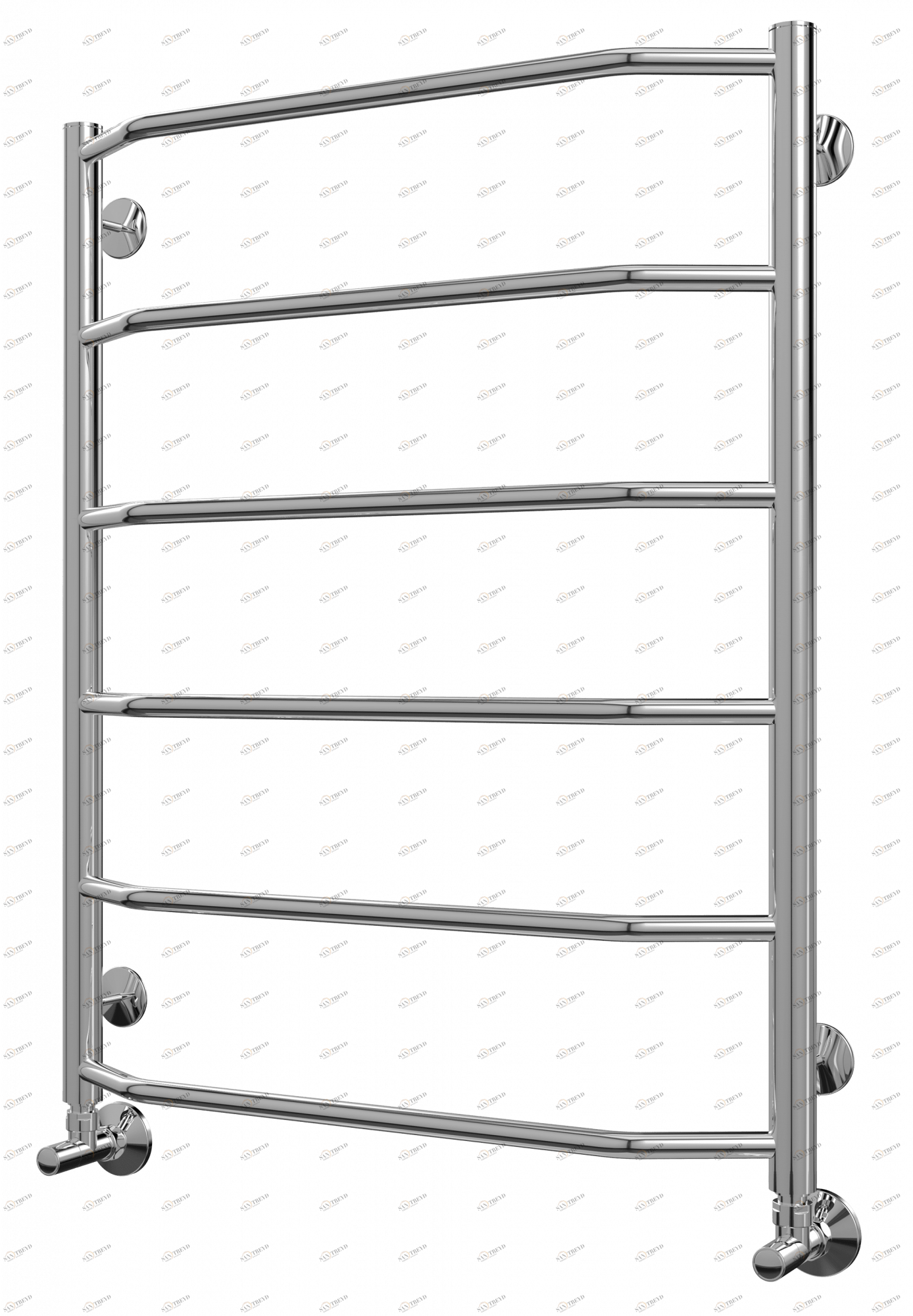 4670030725141 ЭКОНОМ Виктория П6 600х796 Полотенцесушитель TERMINUS Нержавеющая сталь