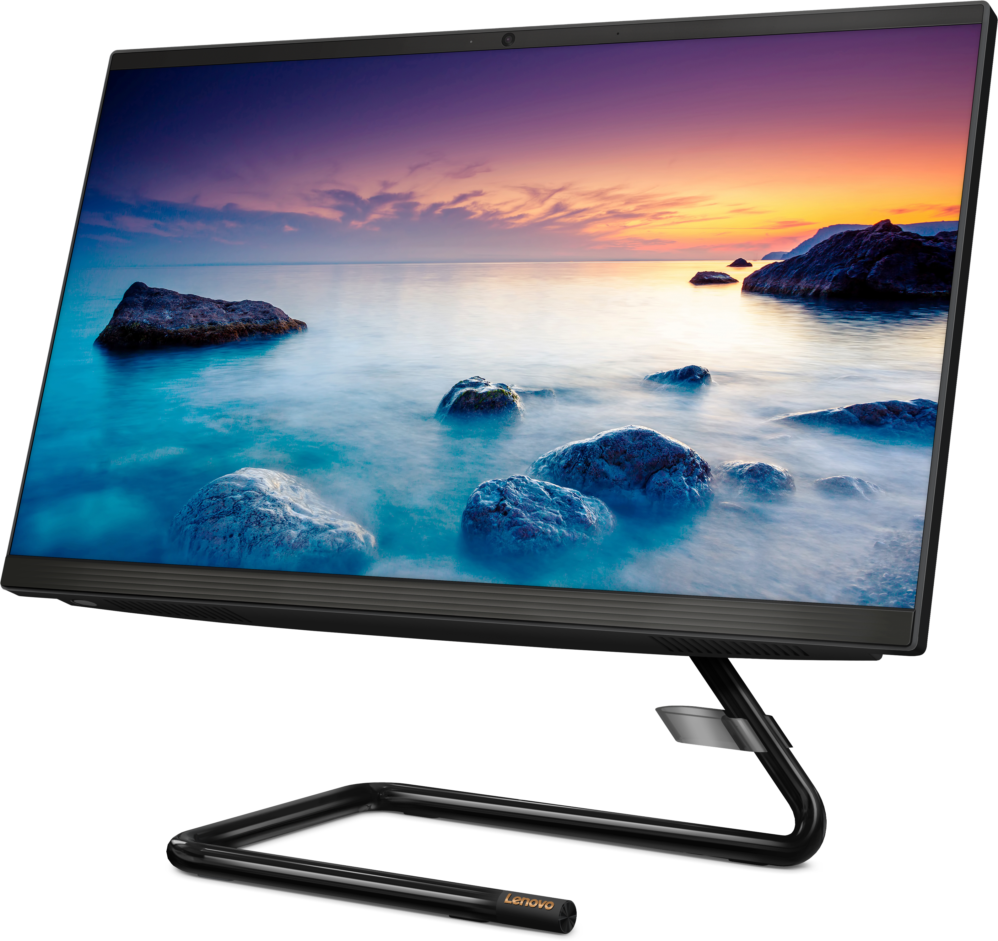 F0EX000VRK ideacentre aio 3 22ada05 21.5"(1920x1080)/amd ryzen 3 3250u(2.6ghz)/8192mb/256ssdgb/dvdrw/int:amd radeon/bt/wifi/war 1y/5.28kg/black/dos + клавиатура, мышь usb Lenovo Santreyd  - Вид №4