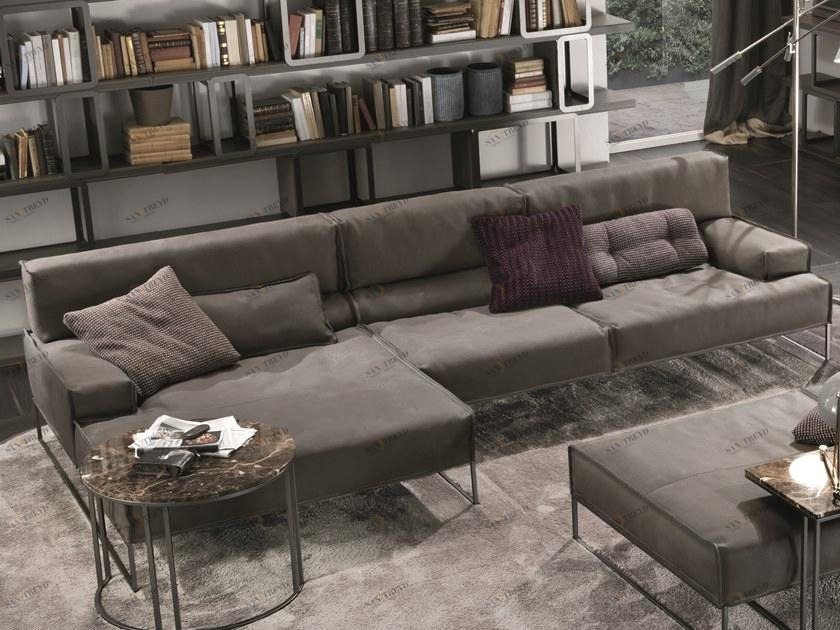 Frigerio Salotti Секционный кожаный диван Cloud sun-id-1499358