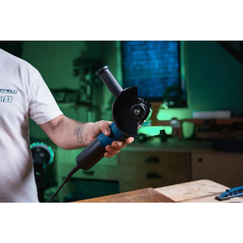 Угловая шлифмашина Rockfield RF90AG 900Вт для мастерской 89366515 STLM-0841867 - Вид №14