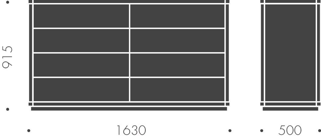 Heavens Лакированный комод из дуба Scarlett sun-id-1503773 - Вид №7