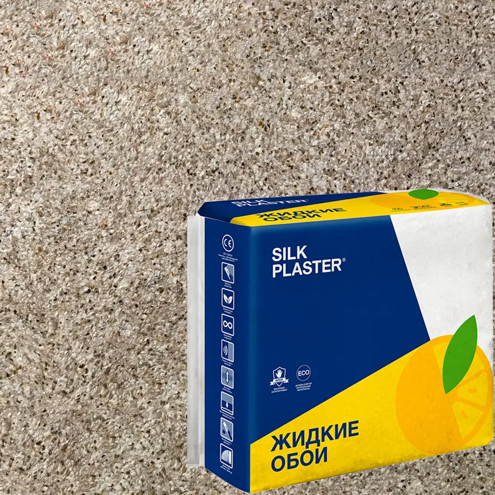 Жидкие обои Silk Plaster Absolute А232 1.375 кг цвет кофейный STLM-2158423