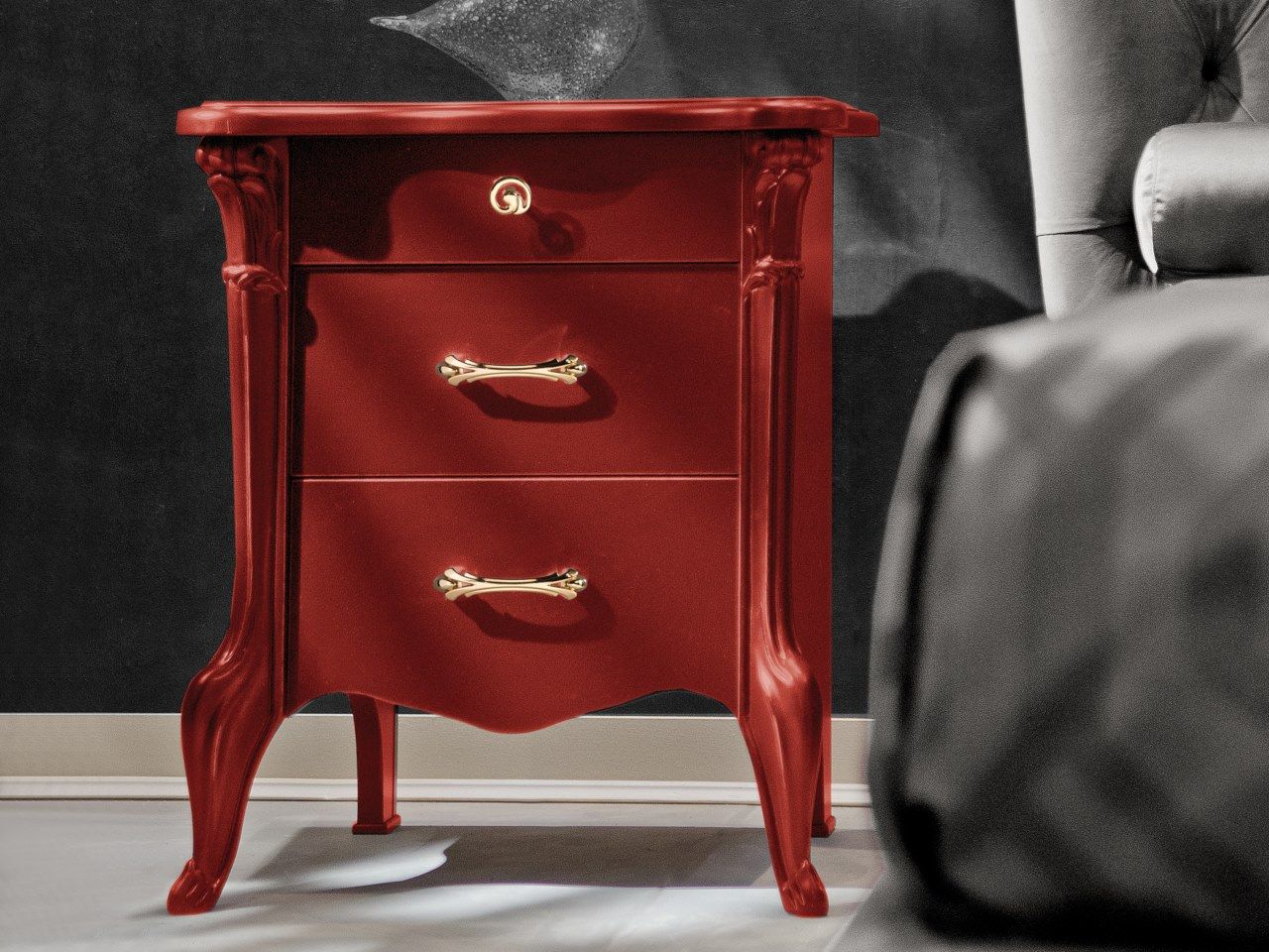 Деревянная тумбочка с ящиками CASA +39 City ARCH-00080537 - Вид №1