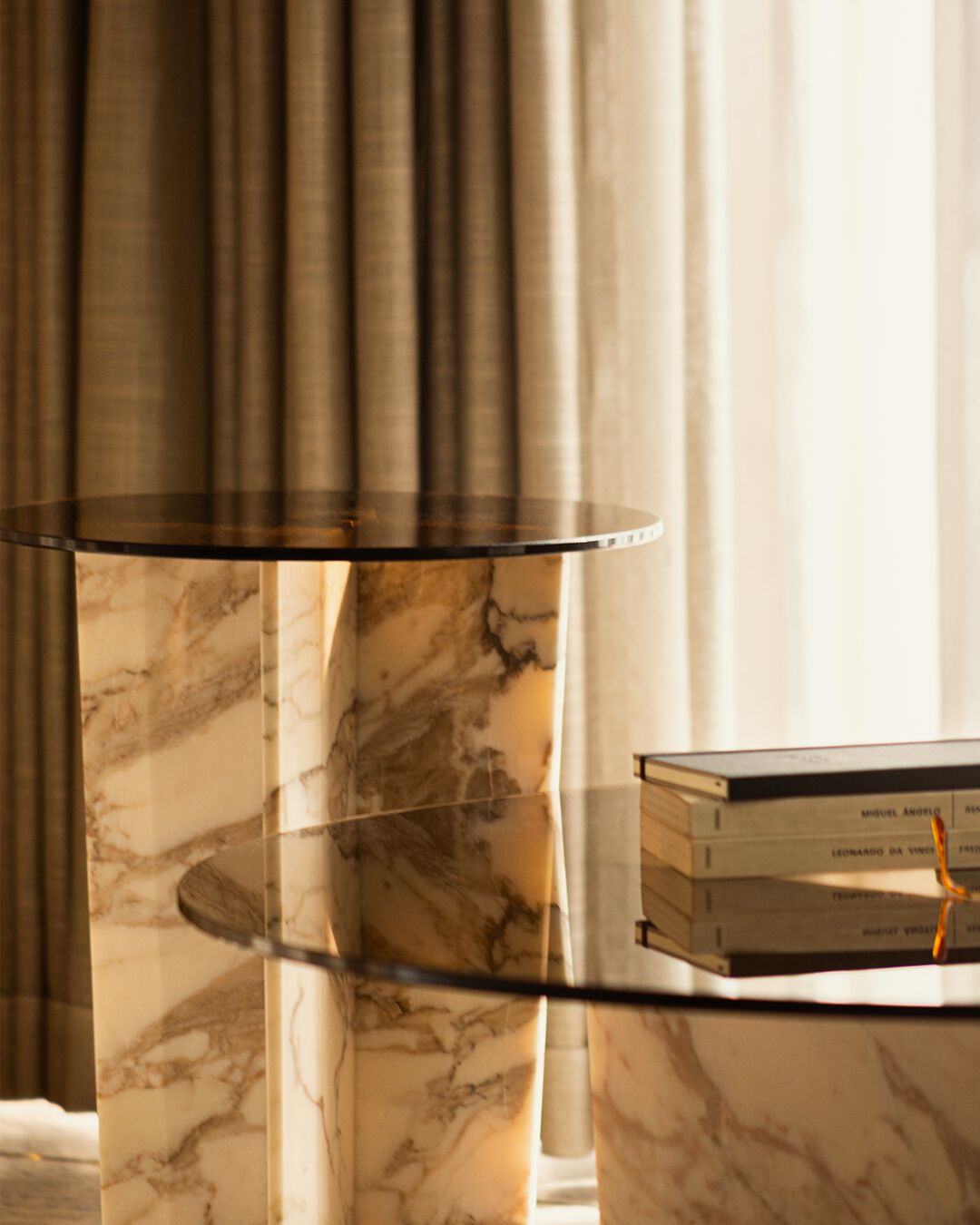 Мраморный журнальный столик Maami Home Quina ARCH-00057061 - Вид №4