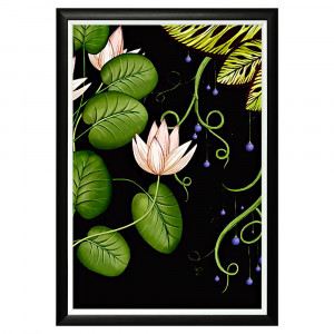 896518632_1818 Арт-постер "Яркое цветение / Ночь" Object Desire