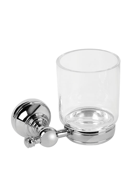 140110003 Подставка для зубных щеток Luna хромированная Eca 