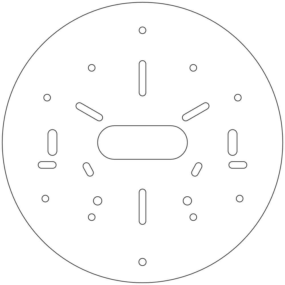 Основа для столба универсальная Inspire "Hollis" алюминиевая 25 см цвет серый STLM-2112014 - Вид №3