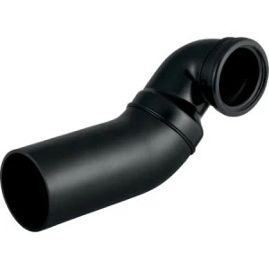 GEBERIT 366.914.16.1 Соединительное колено Geberit PE 90°, для подвесного унитаза, с правым отступом, с расширением
