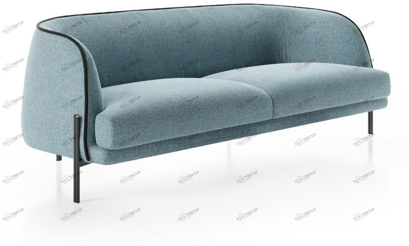 Liu Jo Living Collection 3-х местный тканевый диван Ceci est un caillou Cl1 d3