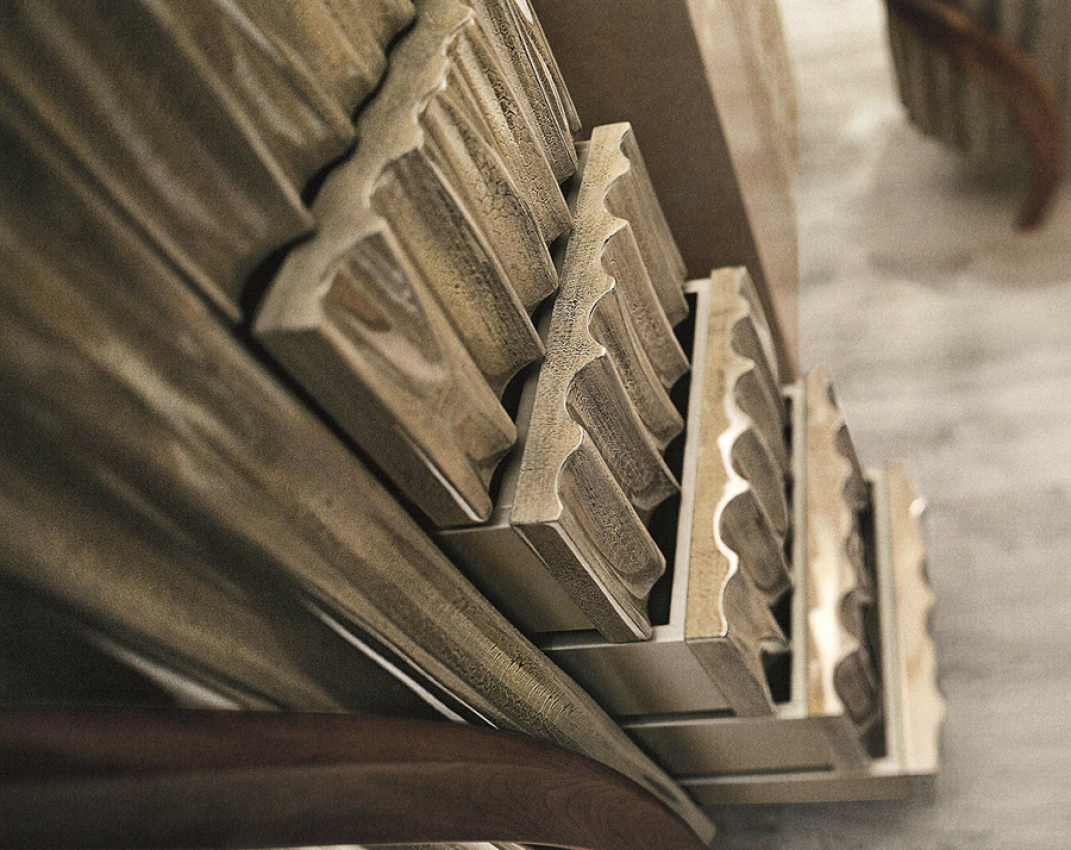 Комод  RIVATELIER 307 Waves - Вид №1