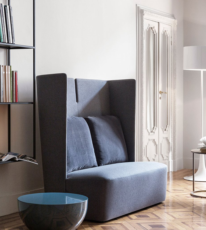 Диван  MERIDIANI KEETON FIT high Live